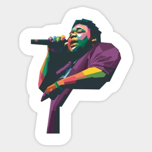 American Rapper Sticker